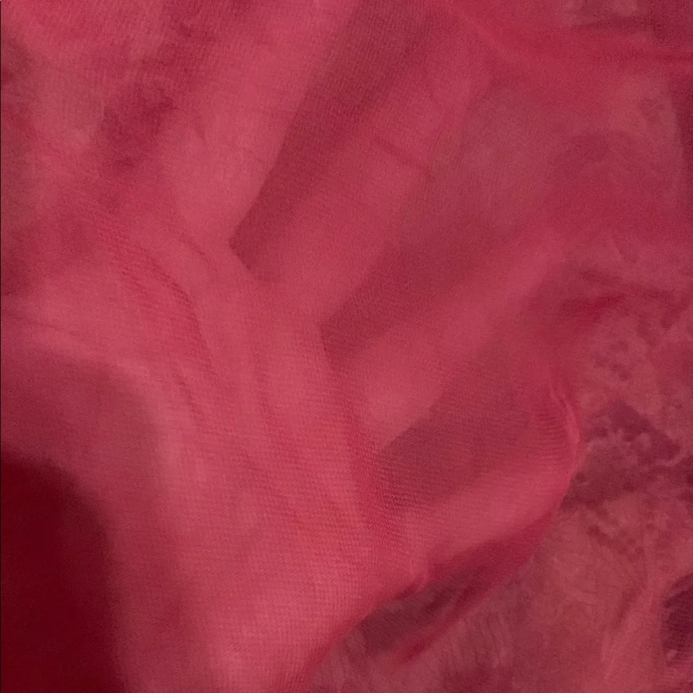 Women's Red Patterned Top - Picture 12 of 12